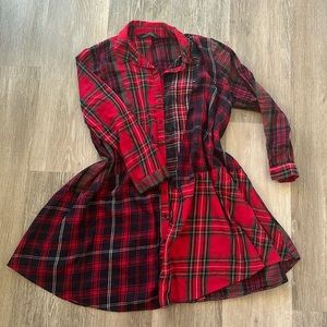Zara Button-Down Mini Dress